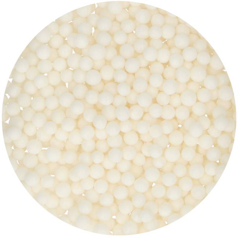 Perola Branca Macia Média 60gr - Funcakes