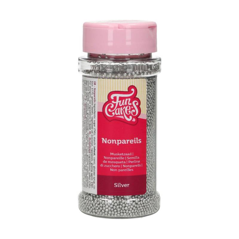 Missanga Prata 80gr Funcakes