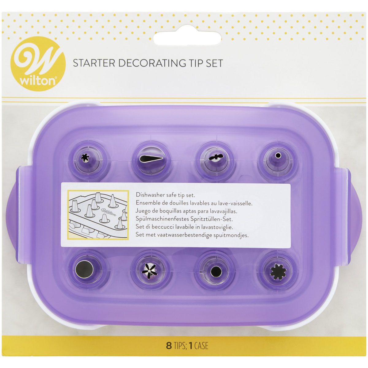 Conjunto Bicos 8 un + estojo - Wilton