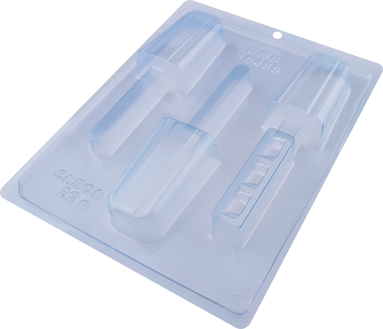 Forma de Chocolate Especial 3 Partes - Mini Paleta - BWB10480