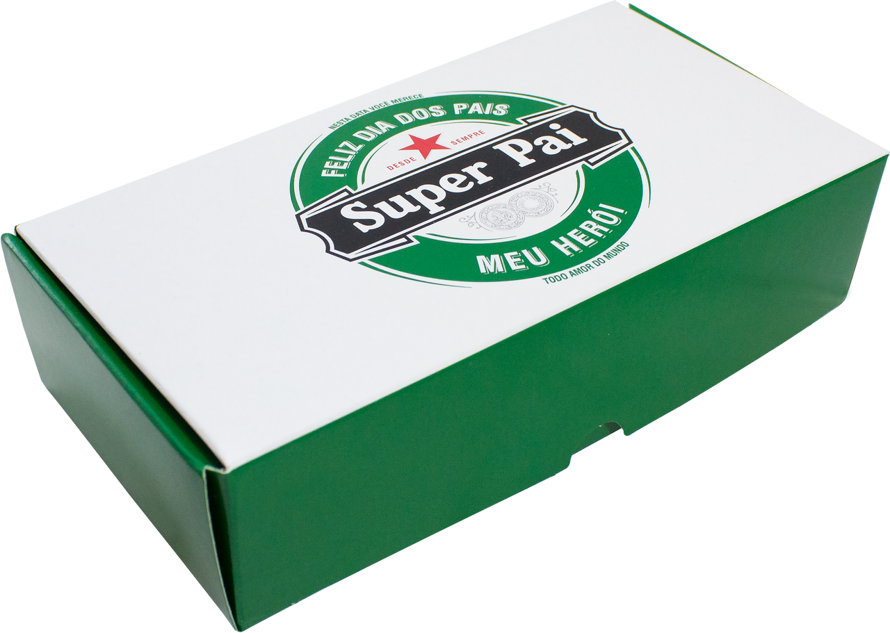 Caixa Pratice 8 Doces Pai Desde Sempre - Pack 10 Unidades