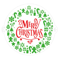 Thumbnail for Stencil Guirlanda Merry Christmas - Decora