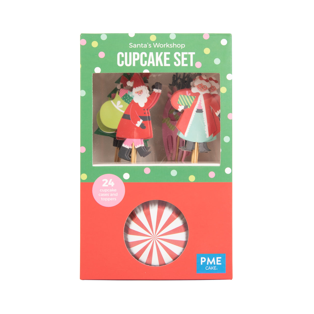 Kit  Cupcake Pai Natal - PME