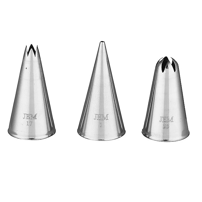 Kit Bico de Confeitar Pontos e Conchas 3 un - PME
