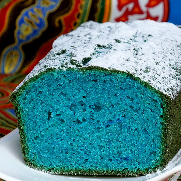 Preparo bolo Blue Velvet 1kg