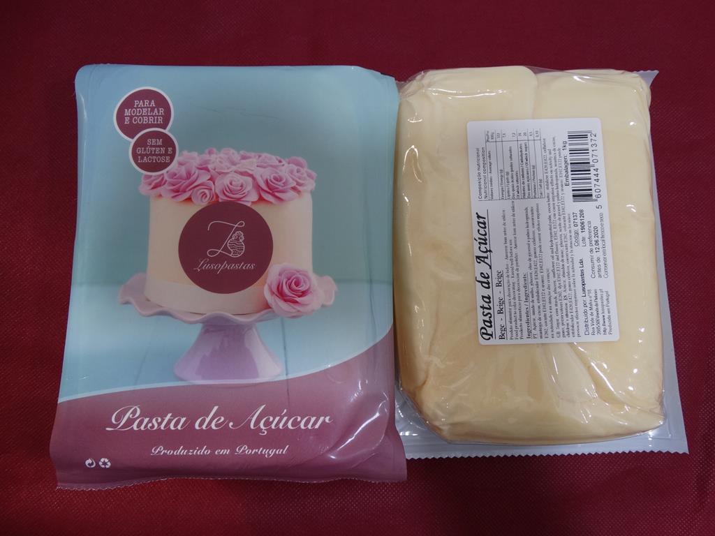 Pasta de Açúcar Bege 1kg