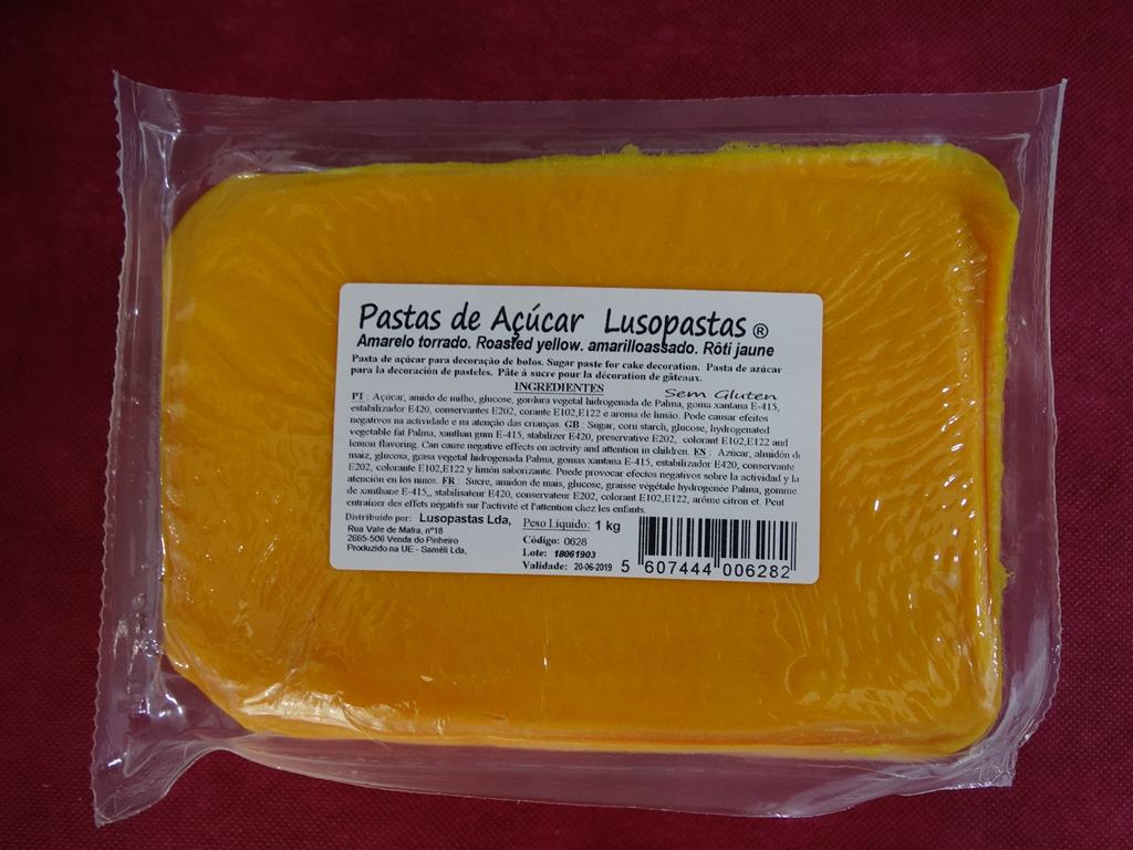 Pasta de Açúcar Amarelo Torrado 1kg