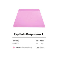 Thumbnail for Carimbos - Espatula Raspadora I - Rosa Bebê