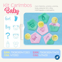 Thumbnail for Carimbos - Kit Carimbos Baby (9pcs) - Amarelo