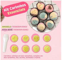 Thumbnail for Carimbos - Kit Carimbos Essenciais (9pcs) - Amarelo