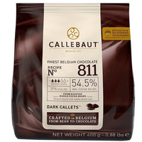 Thumbnail for Chocolates - Chocolate Belga Negro 811 400g - Callebaut