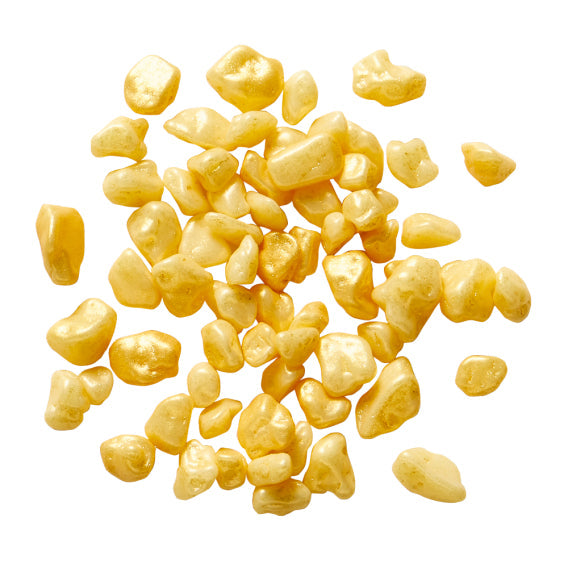 Comestíveis - ChocRocks Ouro Metallic Callebaut 600g