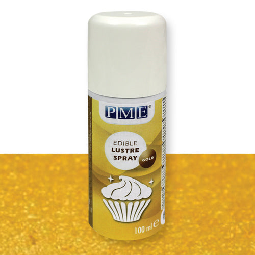 Comestíveis - Corante Spray Dourado 100ml PME
