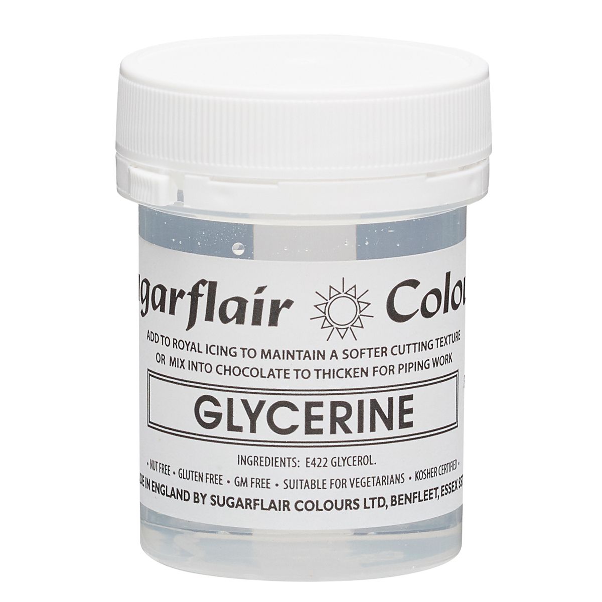 Comestíveis - Sugarflair Glicerina 45g