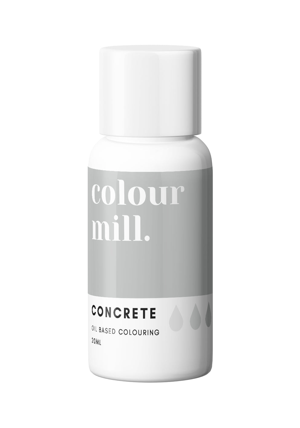Corantes Alimentares - Corante Colour Mill Concrete 20ml