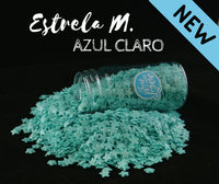 Thumbnail for Decorações Açucar - Estrelas M Azul Claro 55g
