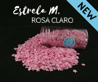 Thumbnail for Decorações Açucar - Estrelas M Rosa Claro 55g