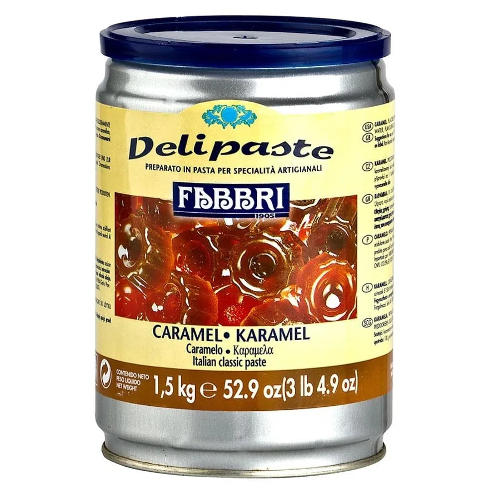 Extratos E Essências - Delipaste Caramelo 1,5Kg Fabbri