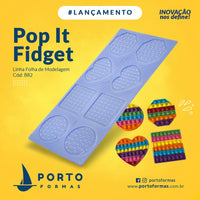 Thumbnail for Forma De Chocolate - Folha De Modelagem - POP IT FIDGET - PF882