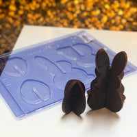 Thumbnail for Forma De Chocolate - Forma Acetato Simples - Coelho 3D - PF151