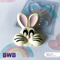 Thumbnail for Forma De Chocolate - Forma De Chocolate Especial 3 Partes -  Cabeça De Coelho - BWB10220