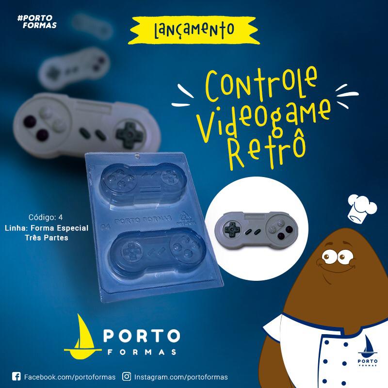 Forma De Chocolate - Forma De Chocolate Especial 3 Partes - Controle Video Game Retro
