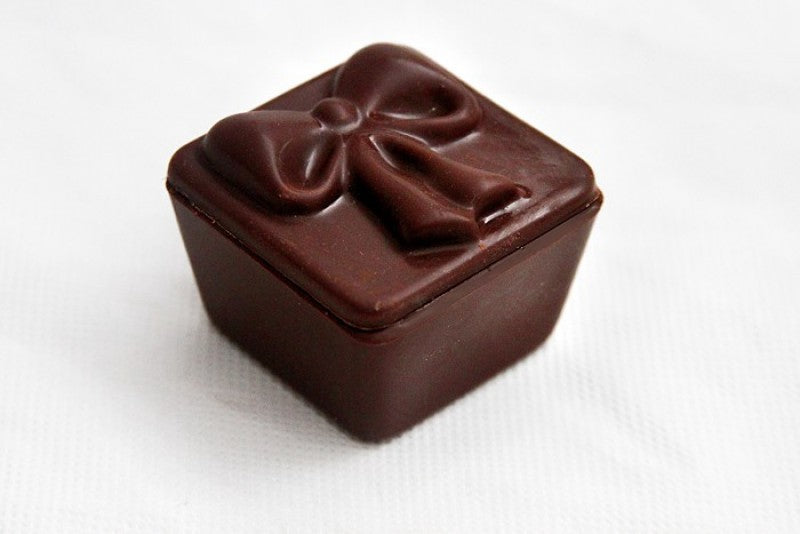 Forma De Chocolate - Forma De Chocolate Especial 3 Partes -  Mini Caixa C/laço - BWB837