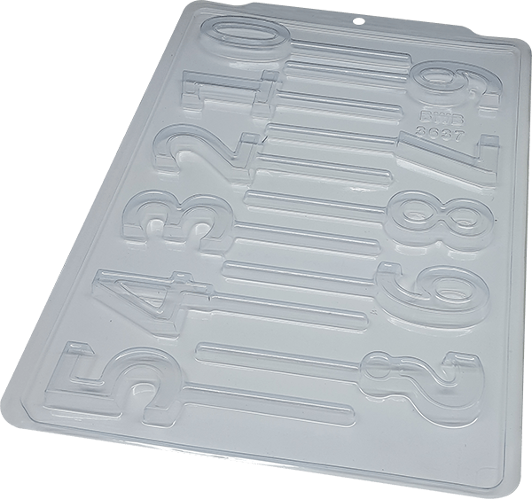 Forma De Chocolate - Placa De Modelagem Vela Chocolate - BWB3637