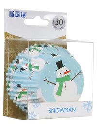 Thumbnail for Formas Diversas - Cápsula Para Cupcake Boneco De Neve  - PME