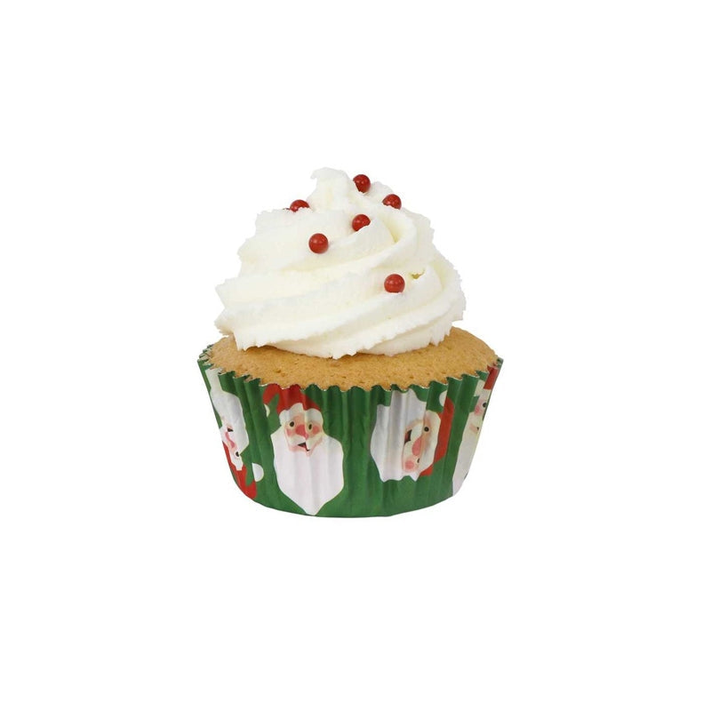 Formas Diversas - Cápsula Para Cupcake Pai Natal PK / 30