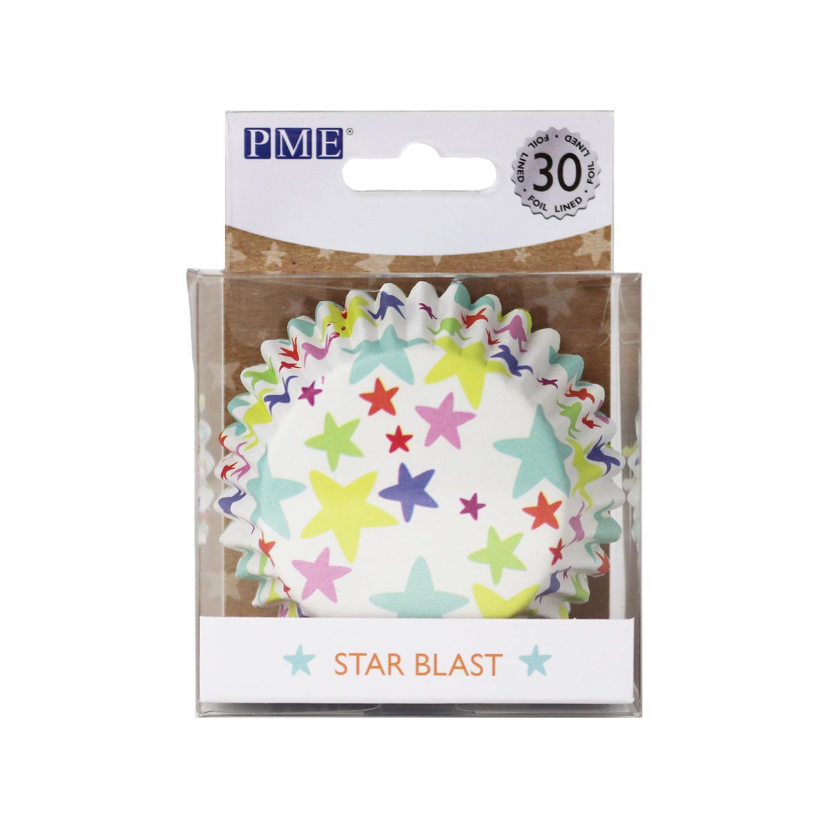 Formas Diversas - Cápsula Para Cupcake PME STAR BLAST PK / 30