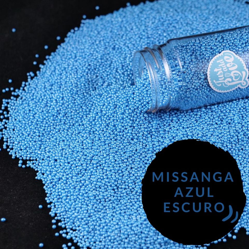 Missanga Azul Escuro - 75g