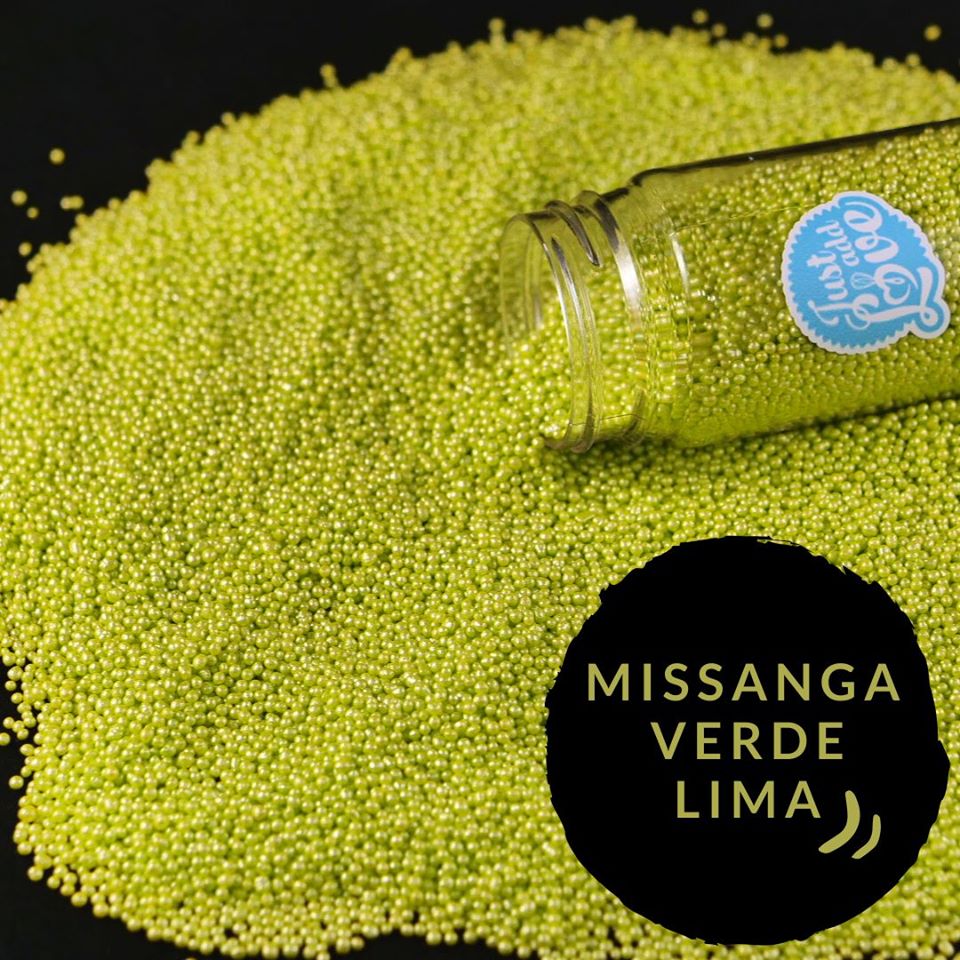 Missanga Verde Lima - 75g
