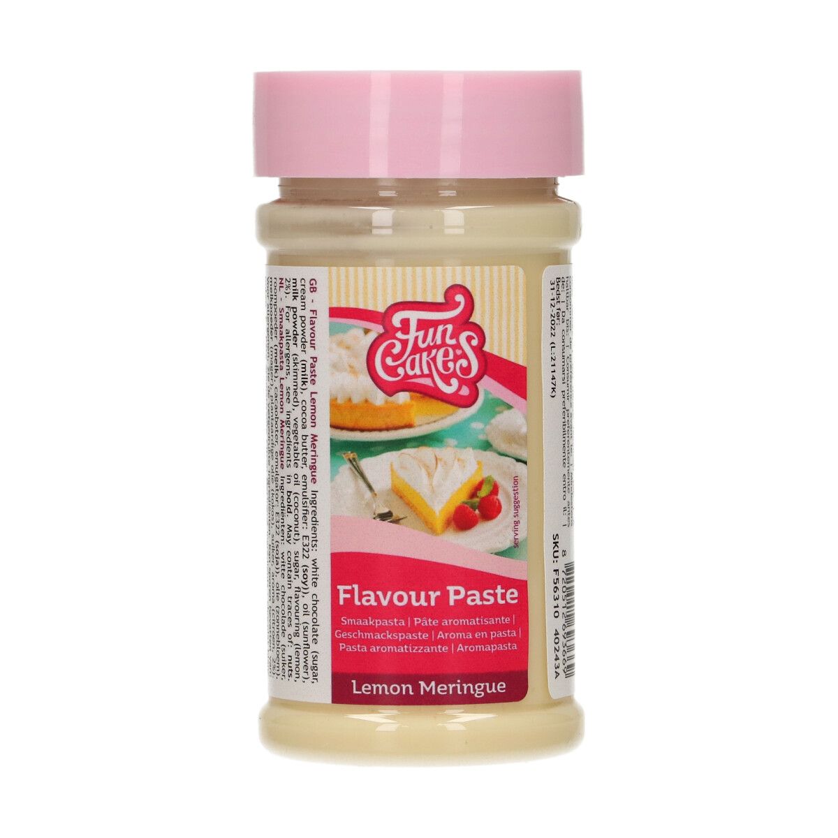 Pasta Aromatizada Merengue De Limão Funcakes 100gr
