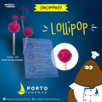 Thumbnail for Porto Formas - Forma Linha Simples – Acetato - Lollipop Retro (439)