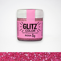 Thumbnail for Pó Decorativo Color Glitz Rosa 5g - FAB - PT