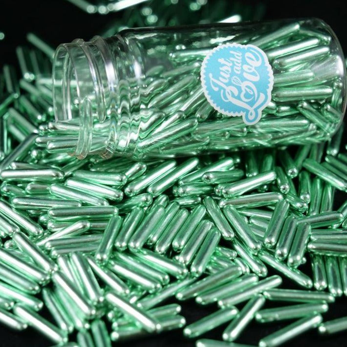 Sprinkles E Pérolas - Bastonete Metalizado Verde - 75g