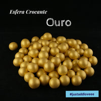 Thumbnail for Sprinkles E Pérolas - Esfera Crocante Ouro 100 Gr
