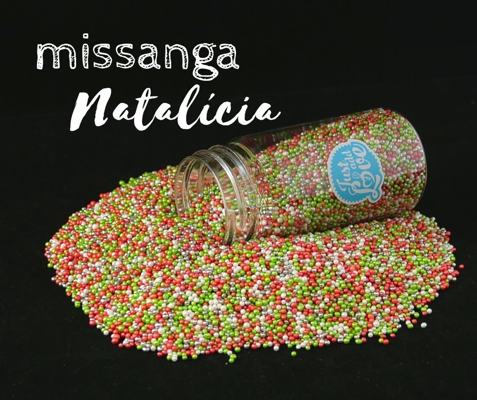 Sprinkles E Pérolas - Missanga Natalicia - 75g