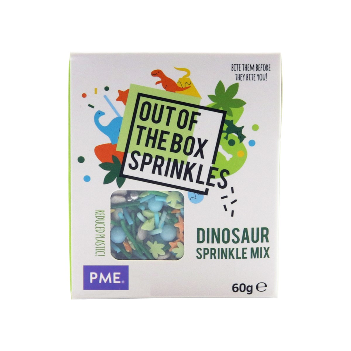 Sprinkles E Pérolas - Mix Dinoussauro PME - 60g