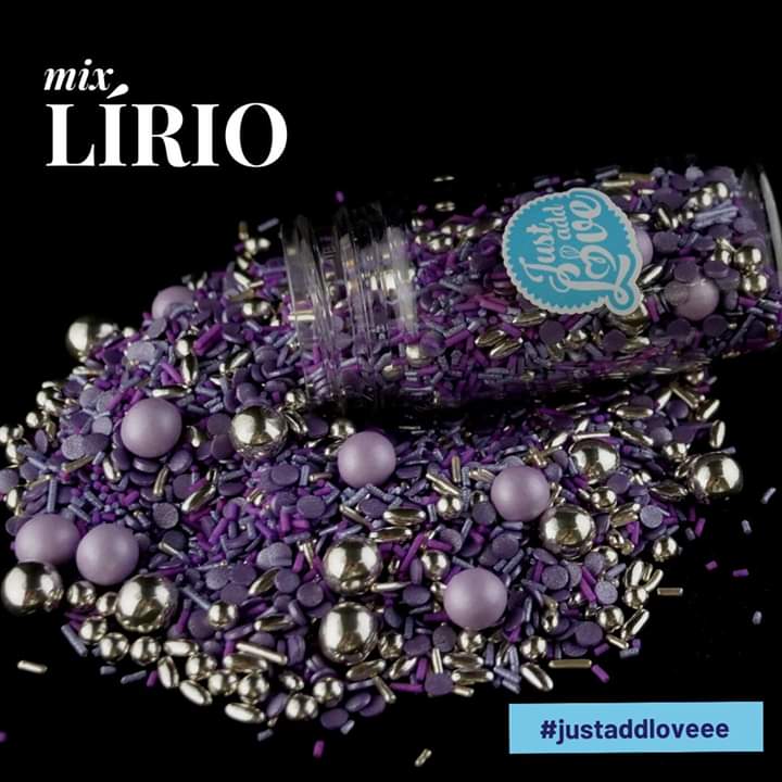 Sprinkles E Pérolas - Mix Lírio 70g