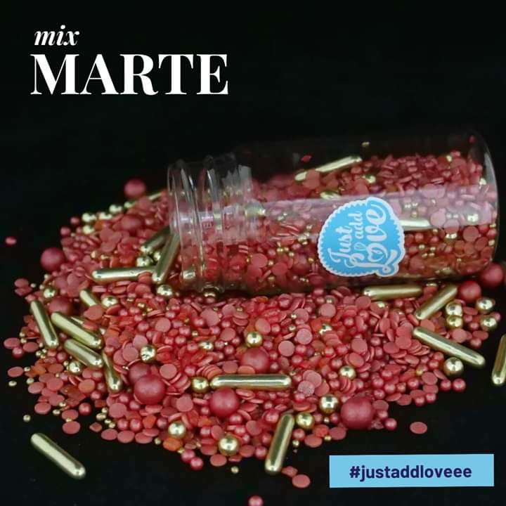 Sprinkles E Pérolas - Mix Marte  - 70g