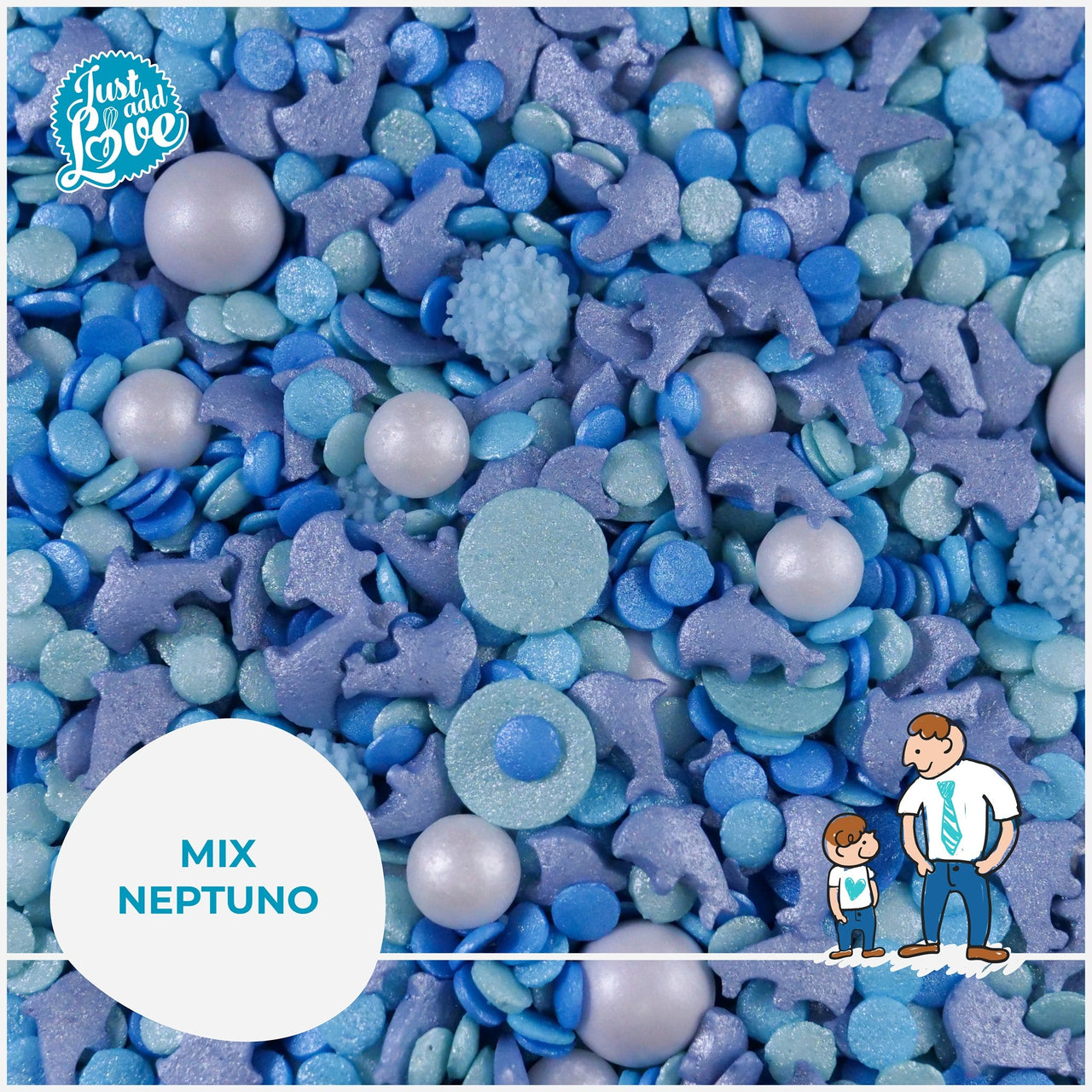 Sprinkles E Pérolas - Mix Neptuno - 70g