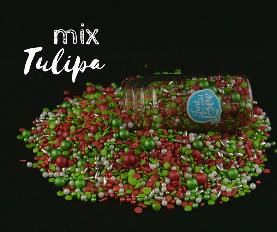Sprinkles E Pérolas - Mix Tulipa - 70g
