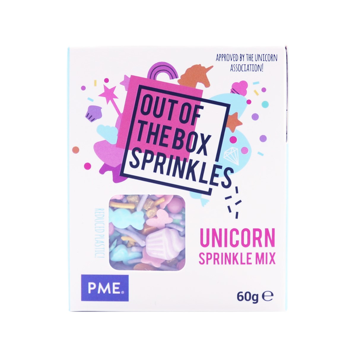 Sprinkles E Pérolas - Mix Unicórnio PME - 60g