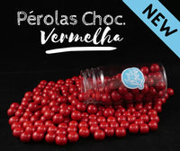 Thumbnail for Sprinkles E Pérolas - Pérola Chocolate Vermelha - 65g